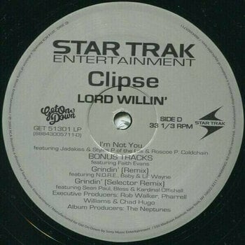 Vinyl Record Clipse - Lord Willin' (2 LP) - 5