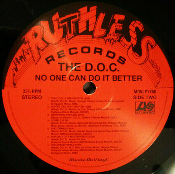 Vinyl Record D.O.C. - No One Can Do It Better (180g) (LP) - 3