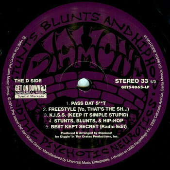 Vinylplade Diamond D - Stunts, Blunts and Hip Hop (2 LP) - 5