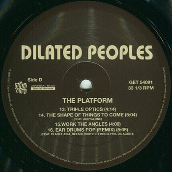 Vinyl Record Dilated Peoples - Platform (2 LP) - 5