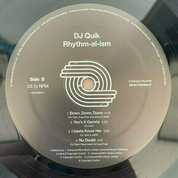 Vinyl Record DJ Quik - Rhythm-Al-Ism (2 LP) - 3