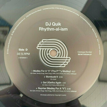 Disque vinyle DJ Quik - Rhythm-Al-Ism (2 LP) - 5