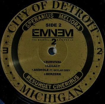 Vinyl Record Eminem - Marshall Mathers (2 LP) - 3