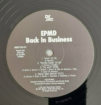 Disco de vinil Epmd - Back In Business (2 LP) - 2