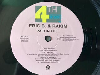 LP Eric B & Rakim - Paid In Full (2 LP) - 1