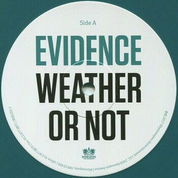 Schallplatte Evidence - Weather or Not (Blue Coloured) (2 LP) - 2