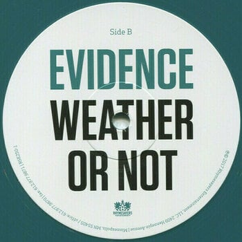 LP deska Evidence - Weather or Not (Blue Coloured) (2 LP) - 3