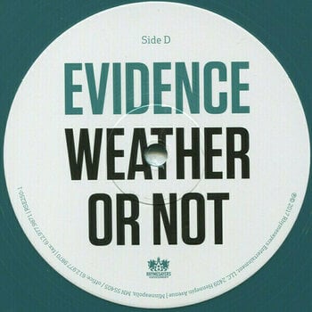 Schallplatte Evidence - Weather or Not (Blue Coloured) (2 LP) - 5
