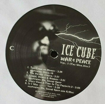 Vinyl Record Ice Cube - War & Peace Vol.1 (2 LP) - 4