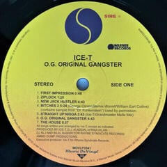 Vinilinė plokštelė Ice-T O.G. Original Gangster (180g) (LP) - 1