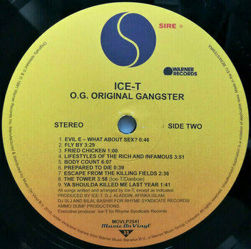 Disque vinyle Ice-T - O.G. Original Gangster (180g) (LP) - 3