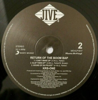 LP deska KRS-One - Return of the Boom Bap (180g) (2 LP) - 3