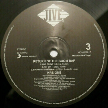 Płyta winylowa KRS-One - Return of the Boom Bap (180g) (2 LP) - 4