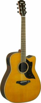 Dreadnought elektro-akoestische gitaar Yamaha A1R II Vintage Natural - 2