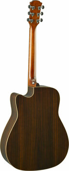 Elektroakustická kytara Dreadnought Yamaha A1R II Tabacco Brown Sunburst - 2