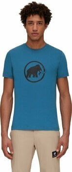 Udendørs T-shirt Mammut Core T-Shirt Men Classic Deep Ice M T-shirt - 2