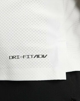 Rövid ujjú póló Nike Dri-Fit ADV Tour Mens Polo Shirt Camo White/White/Black XL - 4
