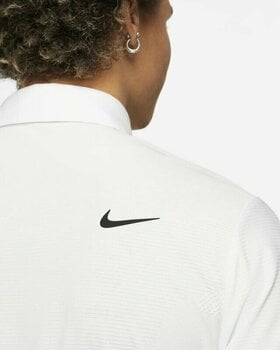 Rövid ujjú póló Nike Dri-Fit ADV Tour Mens Polo Shirt Camo White/White/Black XL - 5