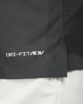 Tricou polo Nike Dri-Fit ADV Tour Mens Polo Shirt Camo Negru/Antracit/Alb XL - 5