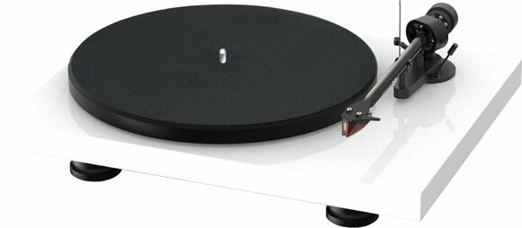 Turntable Pro-Ject Debut Carbon EVO 2M Red HG SET High Gloss White - 2
