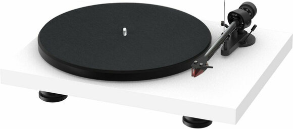 Turntable Pro-Ject Debut Carbon EVO 2M Red SET Satin White - 2