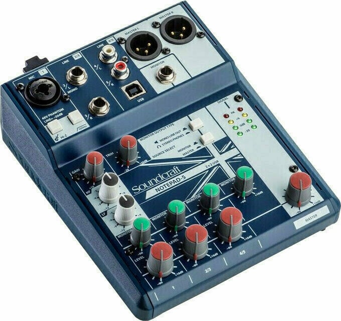 EQ kanałów mikrofonowych