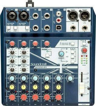 Table de mixage analogique Soundcraft Notepad-8FX - 2