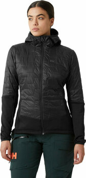 Ski Jacket Helly Hansen W Lifaloft Hybrid Insulator Jacket Black Matte L - 3