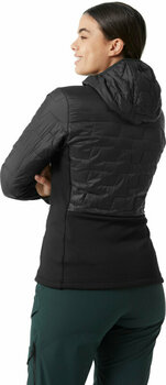 Ski Jacket Helly Hansen W Lifaloft Hybrid Insulator Jacket Black Matte L - 4