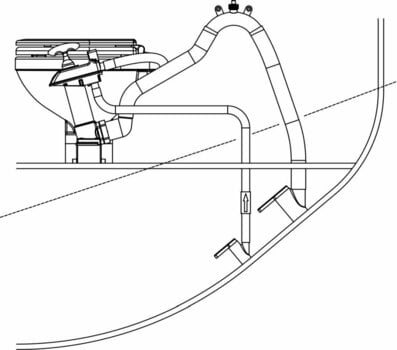 Inodoro de barco SPX FLOW AquaT Manual Compact Inodoro de barco - 4