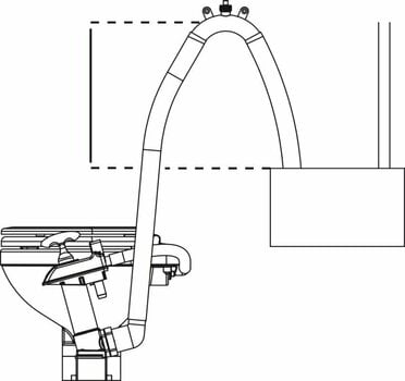 Toilette manuelle SPX FLOW AquaT Manual Compact Toilette manuelle - 5