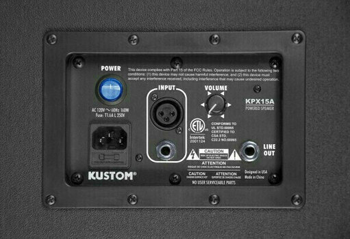 Enceinte active Kustom KPX15A - 10