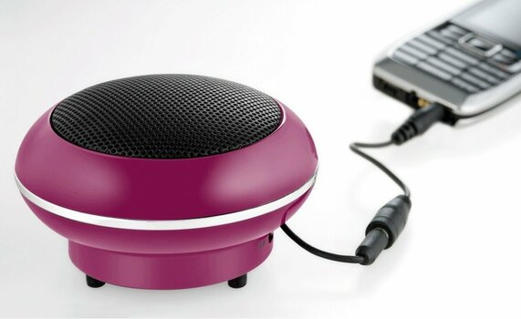 bärbar högtalare Wavemaster Mobi Pink - 4