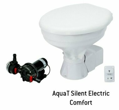 Marine Electric Toilet SPX FLOW AquaT Silent Electric Comfort Marine Electric Toilet - 2