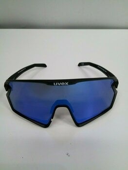 Kolesarska očala UVEX Sportstyle 231 2.0 P Black Matt Polavision Mirror Blue Kolesarska očala (Poškodovano) - 2