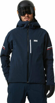 Ski Jacket Helly Hansen Men's Swift Team Insulated Ski Jacket Navy 2XL - 3