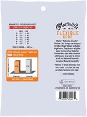 Guitar strings Martin Authentic Flexible Core 92/8 Phosphor Bronze Light 3-Pack Guitar strings - 1
