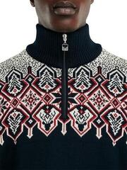 Ski T-shirt / Hoodie Dale of Norway Winterland Mens Merino Wool Sweater Navy/Off White/Raspberry M Jumper - 4