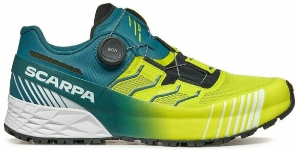Trail running shoes Scarpa Ribelle Run Kalibra HT Lime Green/Deep Lagoon 41,5 Trail running shoes - 2