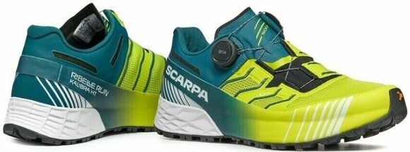 Trail running shoes Scarpa Ribelle Run Kalibra HT Lime Green/Deep Lagoon 41,5 Trail running shoes - 5