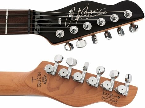 Električna gitara Chapman Guitars ML3 Pro X Gloss Black Metallic - 6