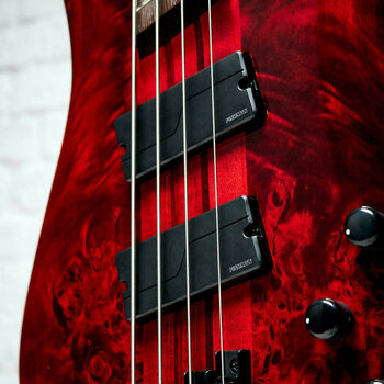 Multiscale Bass Guitar Spector NS Dimension MS 4 Inferno Red - 7