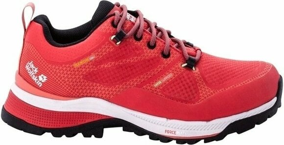 Womens Outdoor Shoes Jack Wolfskin Force Striker Texapore Low W Pink/Grey 39 Womens Outdoor Shoes - 2