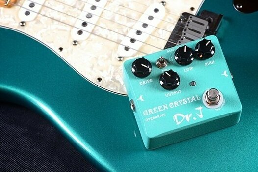 Efeito para guitarra Dr. J Pedals D50 Green Crystal Overdrive - 2