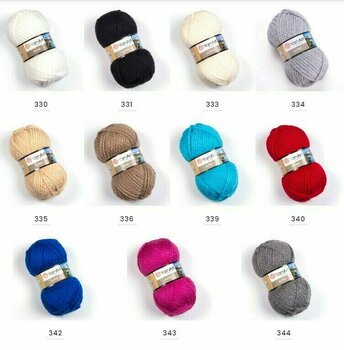 Fios para tricotar Yarn Art Alpine 333 Cream - 3
