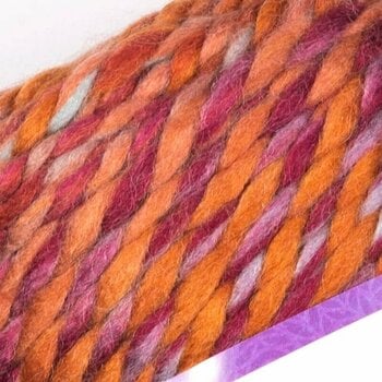 Плетива прежда Yarn Art Color Wave 119 Orange Pink - 2