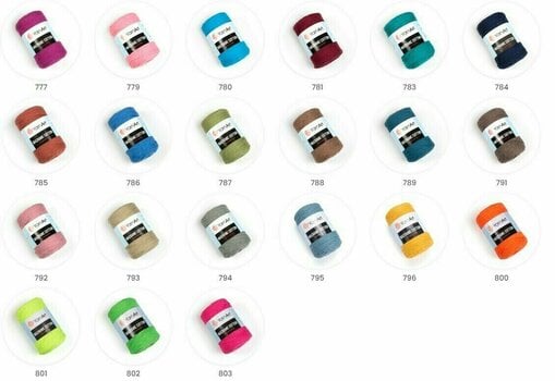 Cordon Yarn Art Macrame Cotton 2 mm 780 - 4