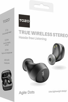True trådlös in-ear TOZO Agile Dots TWS - 9
