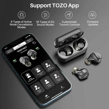 True trådløs i øre TOZO NC7 Pro TWS - 8