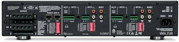 Kombinierter Verstärker mit Mischer JBL VMA2120 - 2